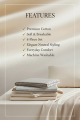 Cotton Bed sheet Set