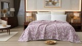 Premium cotton coverlet from the Core Collection styled in an elegant modern bedroom with breathable comfort and timeless neutral décor