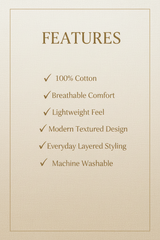 Trendy Light Cotton Coverlet