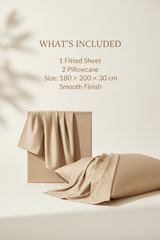 100% Cotton Royal Fitted Sheet Set