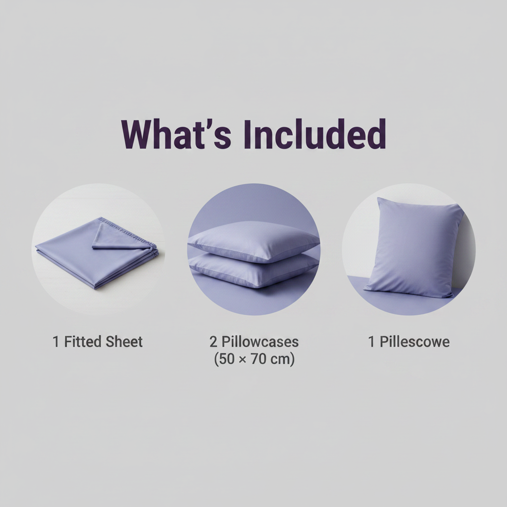 Colorful Youth Cotton Fitted Sheet Set