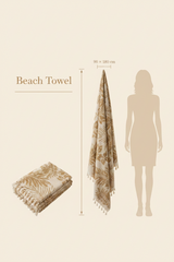 Coastal Palm Beach Towel
