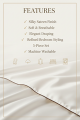 Sateen Bedsheet Set