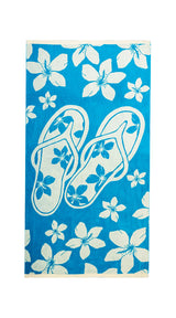 Breezy Slippers Beach Towel