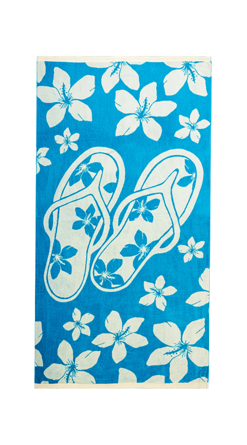 Breezy Slippers Beach Towel