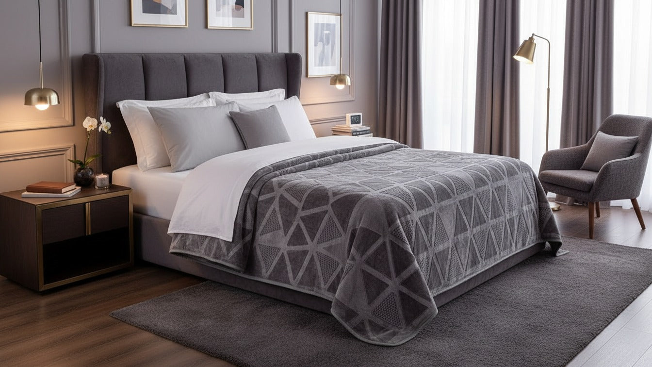 Textured Blanket – Signature Collection