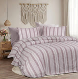 Soft Stipped Cotton Bed sheet Set