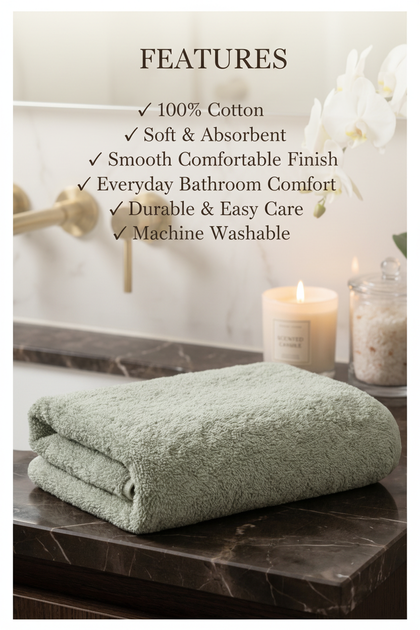 Soft 100% Cotton Towel