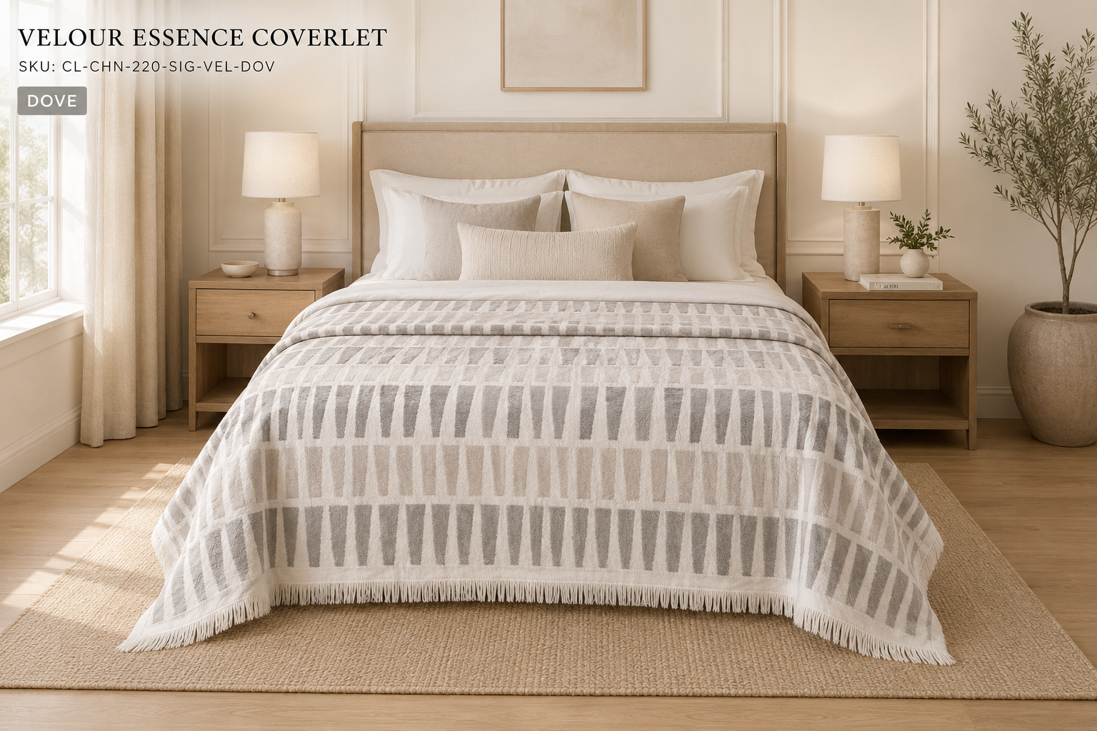Velour Essence Coverlet