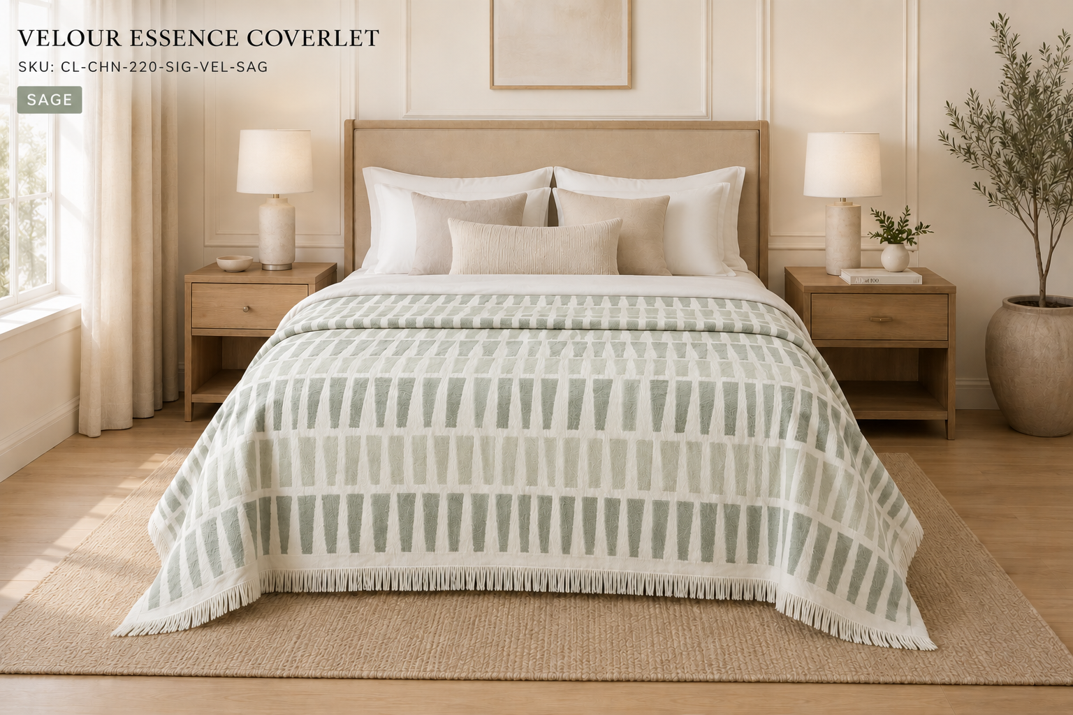 Velour Essence Coverlet