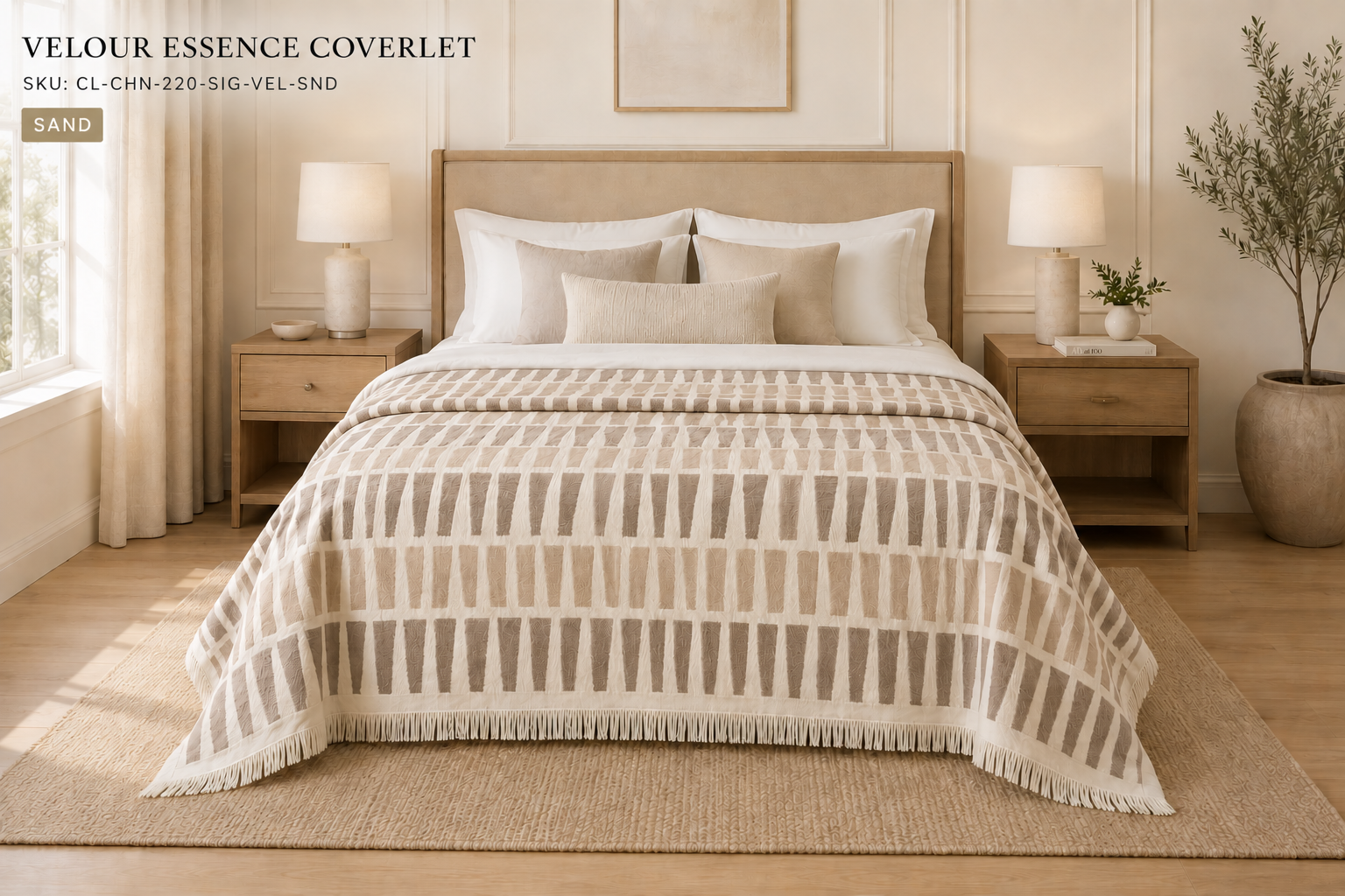 Velour Essence Coverlet